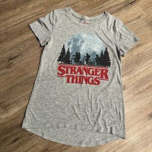 Netflix Gray Stranger Things Short Sleeve Tee
